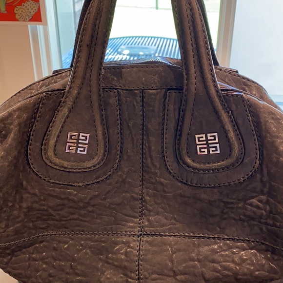 Givenchy Nightingale textured lambskin grey - Picture 2 of 14